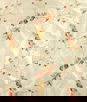 RK Classics Moore Silk Dupioni Embroidery Multi/Natural Fabric