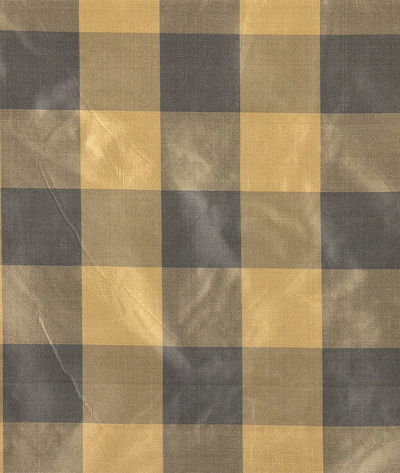 RK Classics Elena Silk Taffeta Gold/Blue Fabric