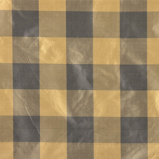 RK Classics Elena Silk Taffeta Gold/Blue Fabric