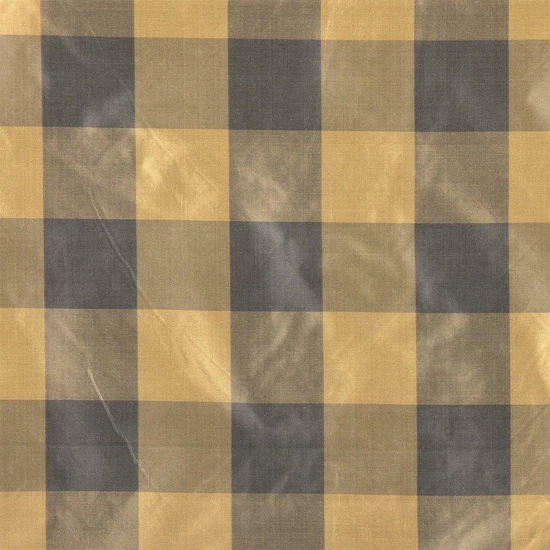 RK Classics Elena Silk Taffeta Gold/Blue Fabric
