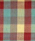RK Classics Bourne Silk Matka Plaid Red/Blue Fabric