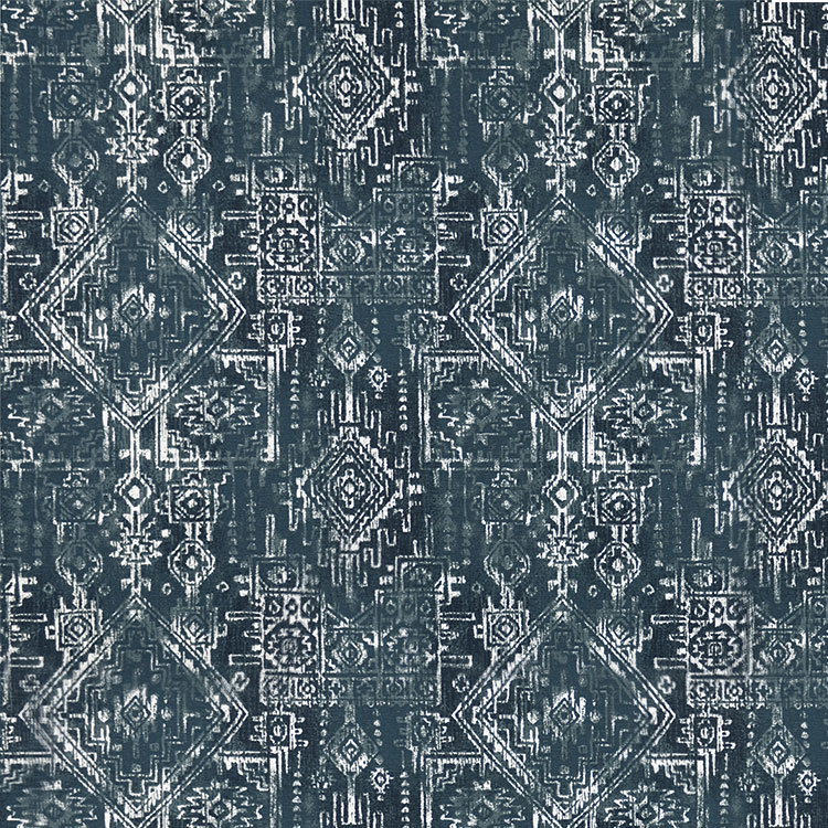 Premier Prints Sioux Premier Navy Canvas Fabric
