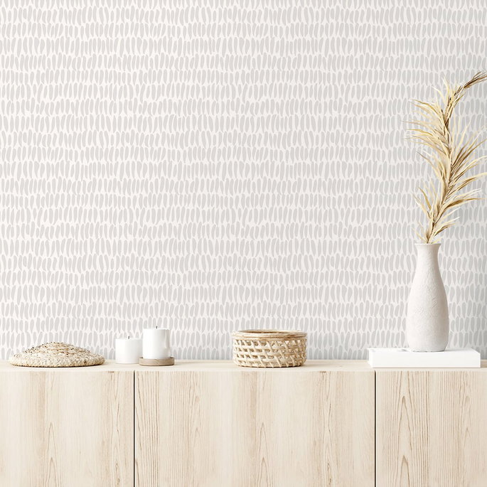 Seabrook Designs Brushwork Fog Wallpaper image 2 of 2