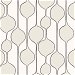 Seabrook Designs Minimalist Geometric Marshmallow Wallpaper thumbnail image 1 of 2