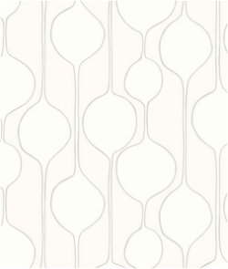 Seabrook Designs Minimalist Geometric Egyptian Cotton Wallpaper