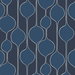 Seabrook Designs Minimalist Geometric Celtic Blue Wallpaper
