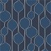 Seabrook Designs Minimalist Geometric Celtic Blue Wallpaper thumbnail image 1 of 2