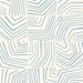 Seabrook Designs Linework Maze Sky Blue Wallpaper