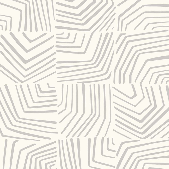 Seabrook Designs Linework Maze Fog Wallpaper image 1 of 2