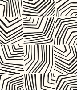 Seabrook Designs Linework Maze Inkwell Wallpaper