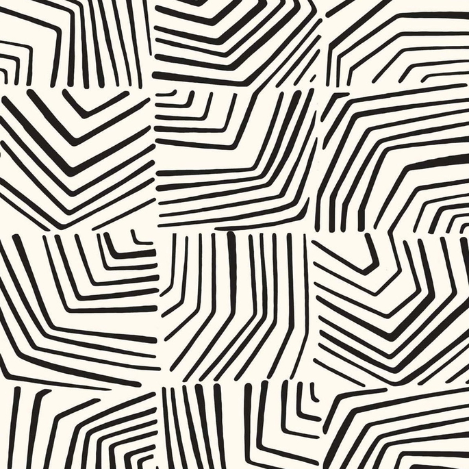 Seabrook Designs Linework Maze Inkwell Wallpaper image 1 of 2