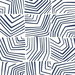 Seabrook Designs Linework Maze Imperial Blue Wallpaper