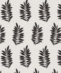 Seabrook Designs Pinnate Silhouette Onyx Wallpaper