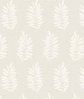 Seabrook Designs Pinnate Silhouette Almond Wallpaper