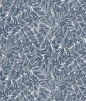 Seabrook Designs Lush Navy Blue Wallpaper