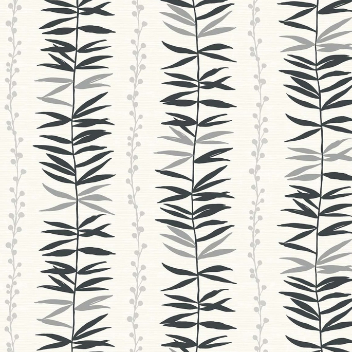 Seabrook Designs Summer Garland Shadow Wallpaper image 1 of 2