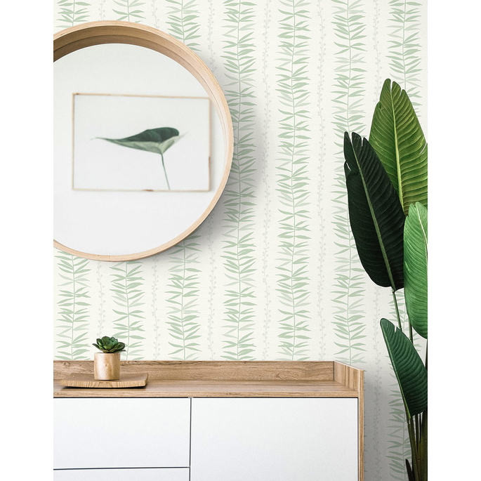 Seabrook Designs Summer Garland Forest Wallpaper image 2 of 2