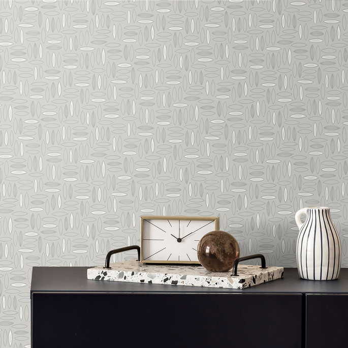 Seabrook Designs Pip Geo Heather Wallpaper image 2 of 2