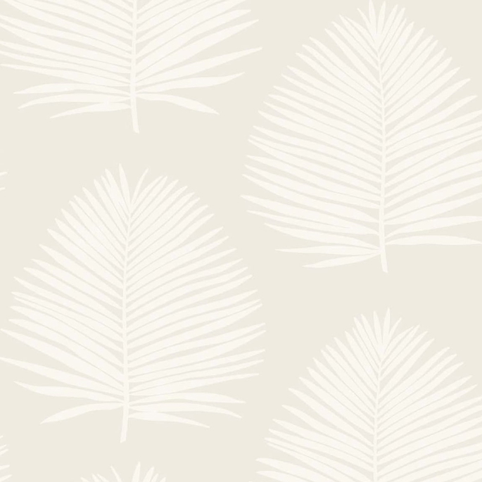 Seabrook Designs Island Palm Alabaster Wallpaper image 1 of 2