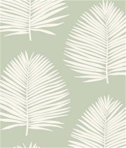 Seabrook Designs Island Palm Celadon Wallpaper