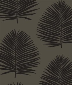 Seabrook Designs Island Palm Lava Rock Wallpaper