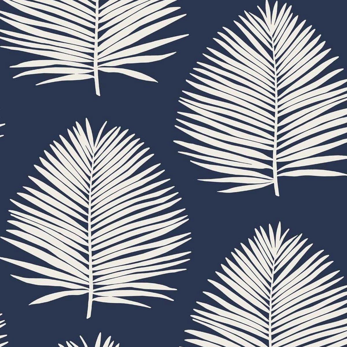 Seabrook Designs Island Palm Midnight Sky Wallpaper | OnlineFabricStore