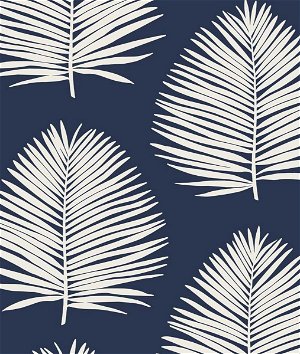 Seabrook Designs Island Palm Midnight Sky Wallpaper