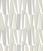 Seabrook Designs Geometric Shadows Linen Wallpaper