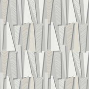 Seabrook Designs Geometric Shadows Stone Wallpaper