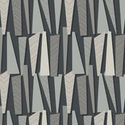 Seabrook Designs Geometric Shadows Onyx Wallpaper