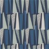 Seabrook Designs Geometric Shadows Denim Wallpaper - Image 1