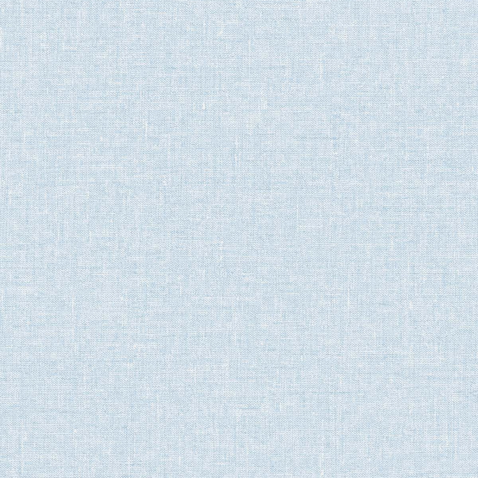 Seabrook Designs Soft Linen Blue Fog Wallpaper image 1 of 2