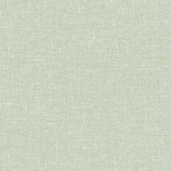 Seabrook Designs Soft Linen Sage Wallpaper image 1 of 2