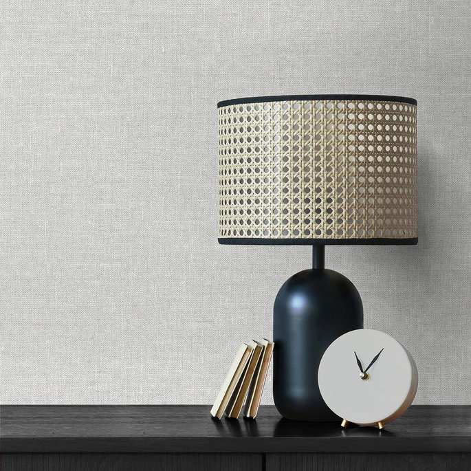 Seabrook Designs Soft Linen Cool Linen Wallpaper image 2 of 2
