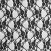 Black Stretch Lace Fabric