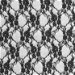 Black Stretch Lace Fabric thumbnail image 1 of 2