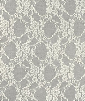 Ivory Stretch Lace Fabric