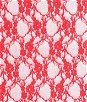 Red Stretch Lace Fabric