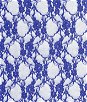 Royal Blue Stretch Lace Fabric