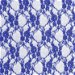 Royal Blue Stretch Lace Fabric thumbnail image 1 of 2