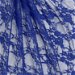 Royal Blue Stretch Lace Fabric thumbnail image 2 of 2