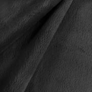 Black Minky Fabric