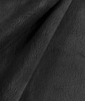 Black Minky Fabric