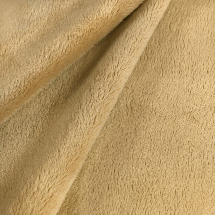 Camel Minky Fabric