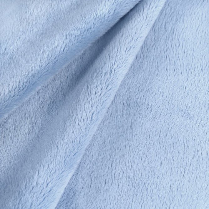 Light Blue Minky Fabric