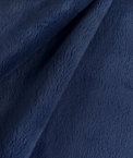 Navy Blue Minky Fabric