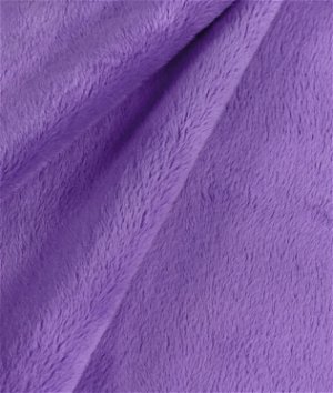 紫色Minky织物