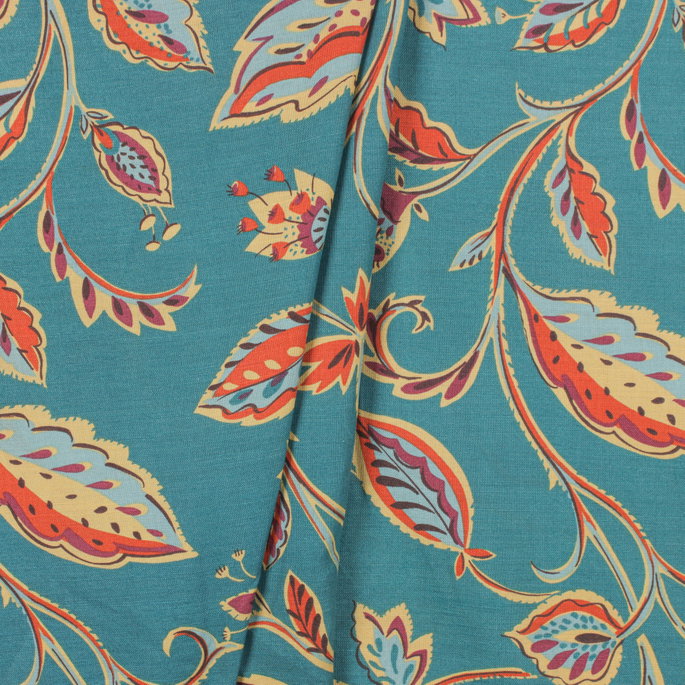 RK Classics Collier Campbell Moresco Teal Fabric image 3 of 3