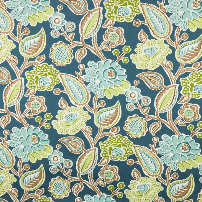 P. Kaufmann Vinita Navy Fabric image 1 of 4