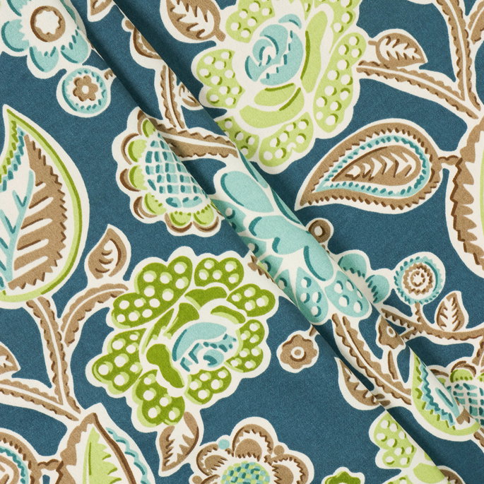P. Kaufmann Vinita Navy Fabric image 2 of 4